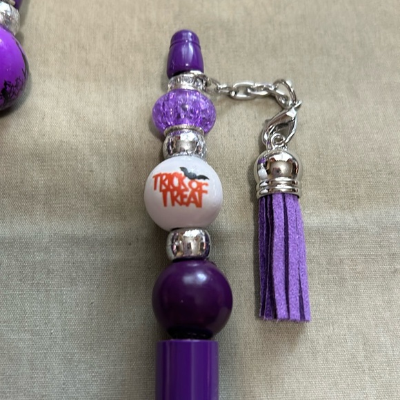 Hand Crafted Other - Halloween beaded pen